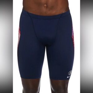 Nike Swim Men's Cloud Team USA HydraStrong Print Jammer NWT Size 30 (small)